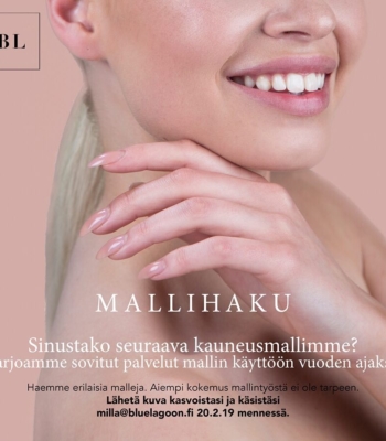 Vielä aikaa hakea meidän kauneusmalliksi esim. ripsipidennyksiin, kynsiin yms. kauneuspalveluihin? Vastaamme kaikkiin hakemuksiin, kun hakuaika on päättynyt.☺️
.
#bluelagoonbeauty #kauneusmalli #mallihaku #kauneushoitola #kamppi #isoomena #kolmikulma