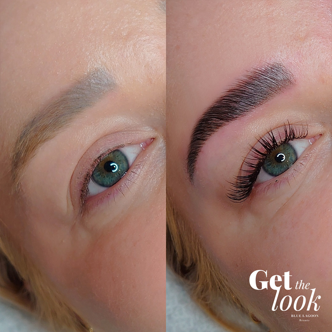 Get the look - Ripsipidennys ja Brow Lift Aino Rossille