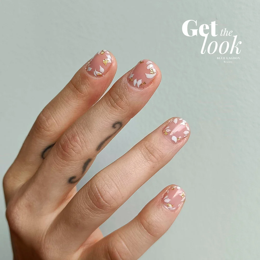 Get the look - Hempeää koristelutyyliä Chachi Hildénin kynsiin geelilakkauksella