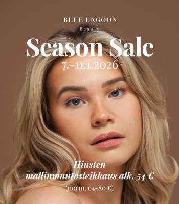 Season Sale -hoitoedut varattavissa 7.-11.1.26